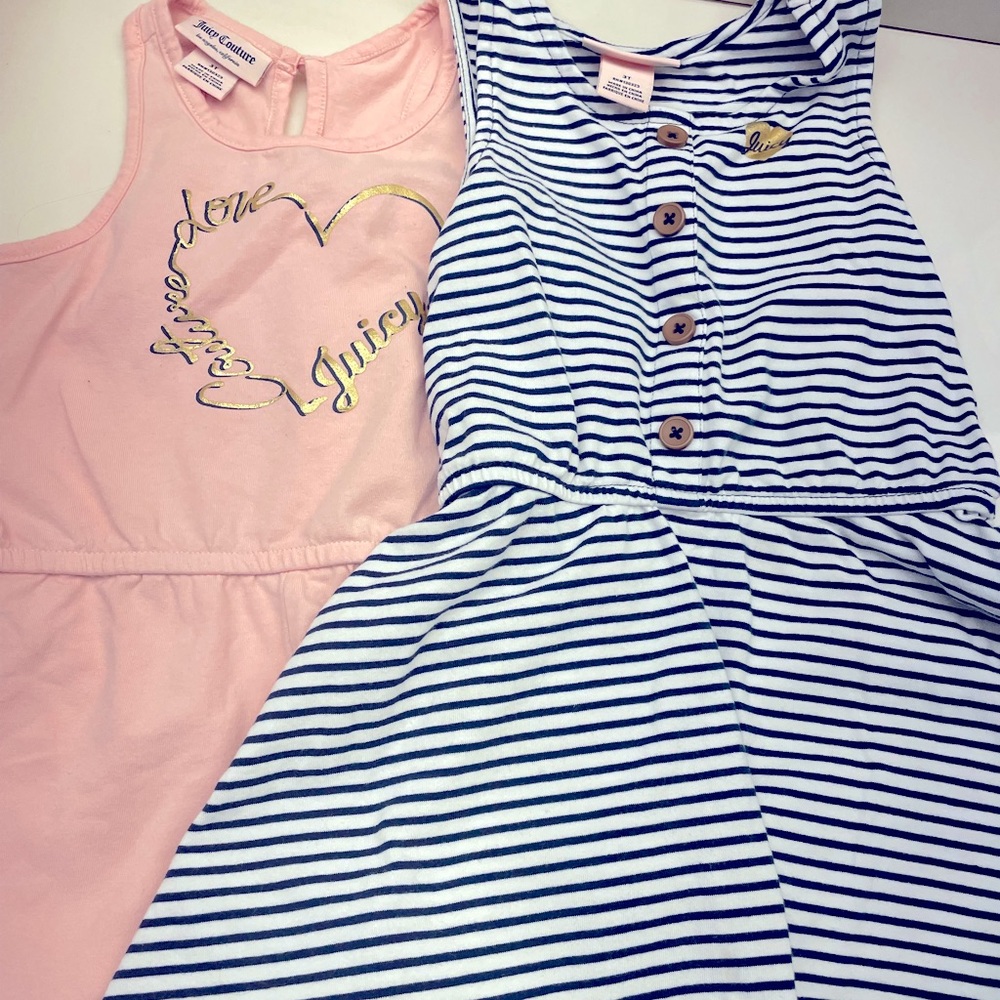 Juicy dress and romper. Size 3t.